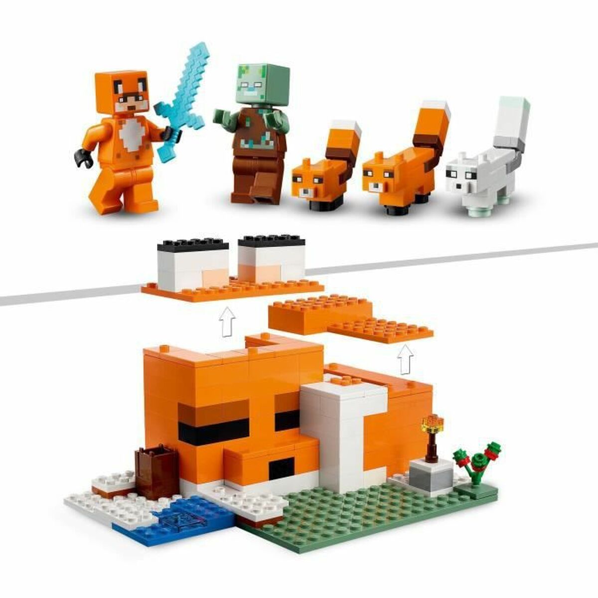 Playset Lego 21178 Разноцветный